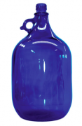 Henkelflasche, blau, 5 Liter - 1 Stück
