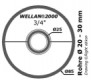 Wellan-Ring-3/4-Zoll 