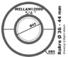 Wellan-Ring-5/4-Zoll 
